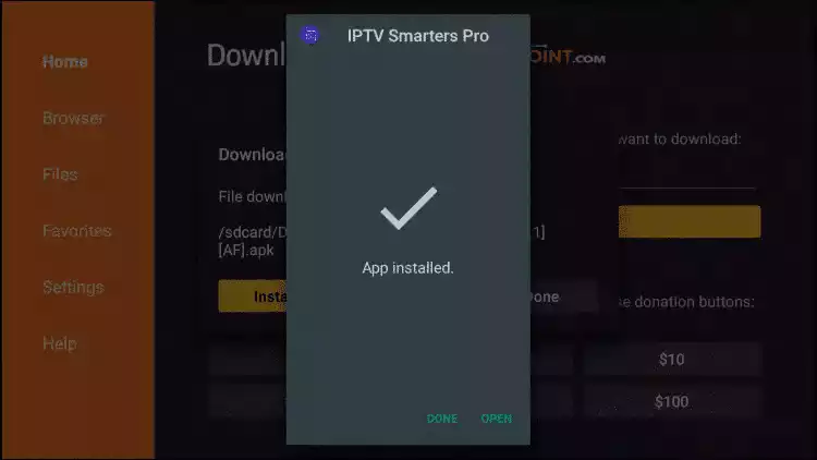 Wait for file to download